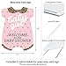 Big Dot of Happiness Hello Little One - Pink and Gold - Party Decorations - It's A Girl Baby Shower Welcome Yard Sign