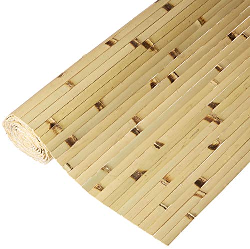 Forever Bamboo Bamboo Panel 4ft x 8ft, Natural Raw Burnt