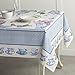 Maison d' Hermine Table Cloth Square Table 100% Cotton 54 x 54 Inches Tablecloth Reusable Decorative Everyday Use for Dining Room, Farmhouse, Home, Party, Festive & Wedding Spring Summer - Canton