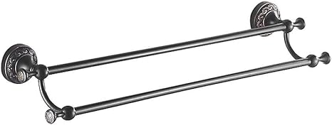 GWFVA Barras de Toallas, 2 Barras Bastidor de Toallas Material de Cobre