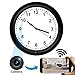 Wireless Hidden Camera Wall Clock,HD Spy Camera Nanny Cam, Rechargeable Battery Powered WiFi Spy Cam, Motion Detection Nanny Camera with Phone App for Home and Office