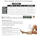 Truform Short Length Surgical Stockings, 18 mmHg Compression for Men and Women, Knee High Length, Open Toe, Beige, Medium