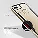 Zizo Shock Series Compatible with iPhone 8 Plus case Military Grade Drop Tested with Tempered Glass Screen Protector iPhone 7 Plus case Gold