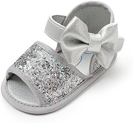 Antheron Baby Girls Boys Summer Sandals Soft Rubber Sole Non-Slip Outdoor Toddler First Walker Shoes
