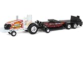Case IH 1/64 Mighty Magnum Pulling Tractor with Pulling Sled 37941-2Q