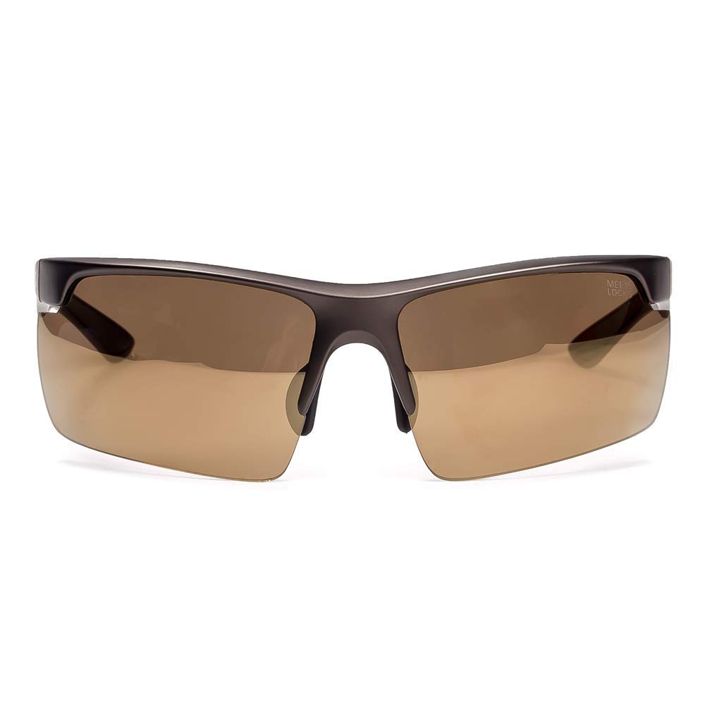 MEETLOCKS Cycling Glasses Men Sports Sunglasses Soft Frame UV400 protection Real Coating Lens for Riding Driving Running Golf Outdoor Activities