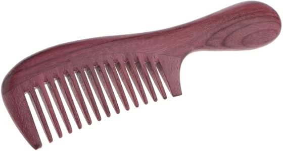 Peine de madera POUPDM Peine de madera duradero, peine de madera