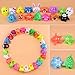 LEEHUR Led Party Favors Rings for Kids 25pcs Light Up Glow in the Dark Bling Jelly Flashing Ring for Girls Birthday Class Prizes Halloween Christmas Party Supplies Gift
