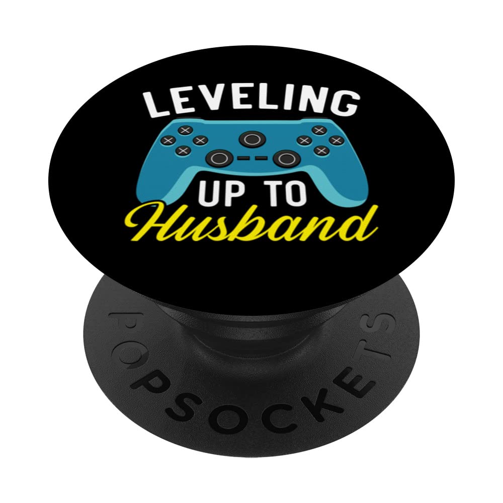 Bride And Groom Wedding Day Marriage Just Married PopSockets Swappable PopGrip