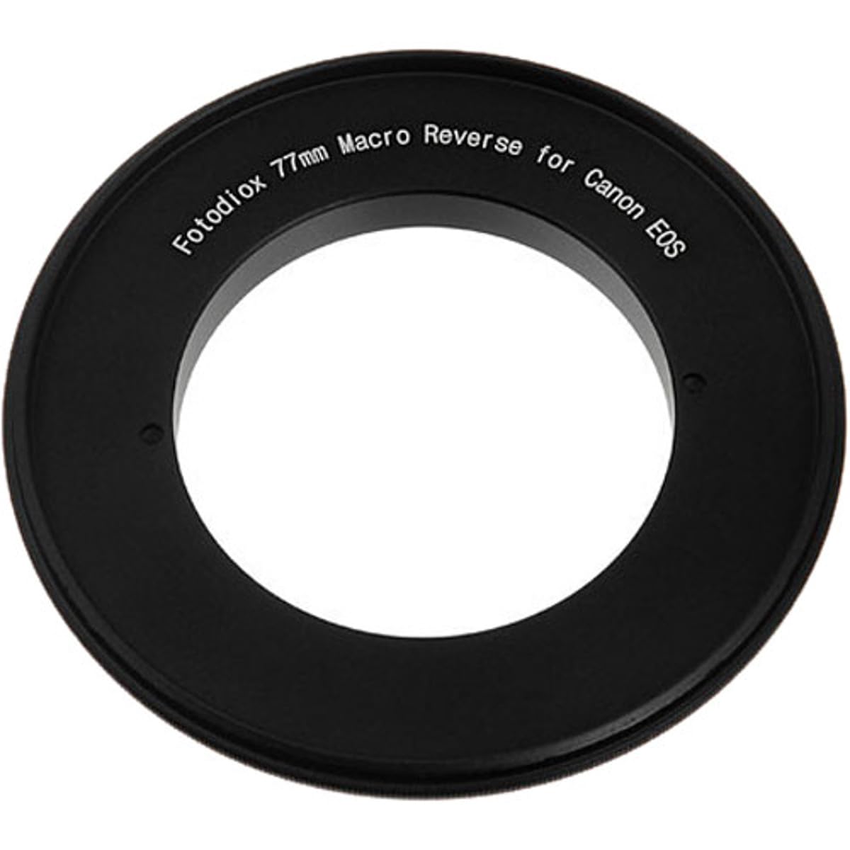 Fotodiox 77mm Macro Reverse Mount Adapter for using Canon EOS camera with 77mm filter thread lens