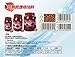 Uni-President Fish Colour Color Enhancing Red Parrot & Cichlid Fish Feed Food (Medium 388-gram)