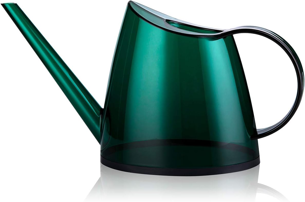 Fusolo Watering Can Long Spout Watering Kettle Small Watering Pot for Indoor & Outdoor Watering Plants and Potted Flowers 47oz (1.4L, Green) : Garden & Outdoor