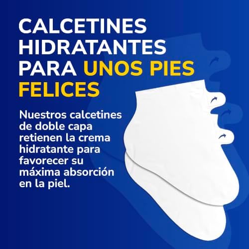 Scholl Mascarilla Nutritiva Para Pies, Hidratación Intensa en 20 Minutos – 1 Par (2 Mascarillas)