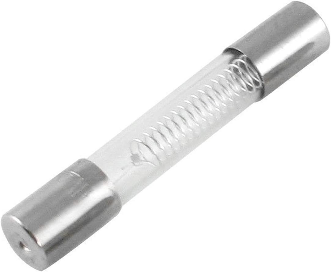 Morning May 2 x 0.65A 5KV 6mm x 40mm Axial Glass Fuse Microwave Oven Tubes