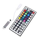LTROP Mini 44 Key IR Remote Controller for RGB LED Light Strip