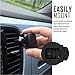 Car Mount, Kawany [Air Vent Magnetic] Car Mount Holder for Phones [Hexa Neodymium Core] Car Mount Phone Holder for Galaxy S7 S6 Edge Note 5 4 LG G5 G4 iPhone 6 6S SE Plus Nexus 5X 6P More - Black