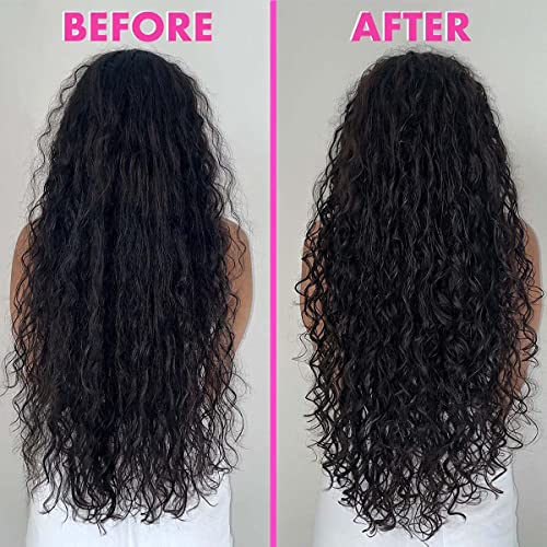 Umberto Giannini Curl Jelly Scrunching Jelly Shampoo & Conditioner, Vegan & Cruelty Free Frizz Solution for Curly or Wavy Hair, 200 ml