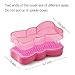 Hair Brush- Bowtie Detangling Comb for Adults, Kids and Toddlers-No Tangle Brush for All Hair Types, Long, Short, Fine, Thick, Curl, Straight-Pink Detangler by SUIKONE