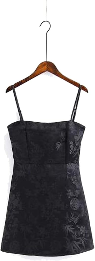 satin jacquard cami dress