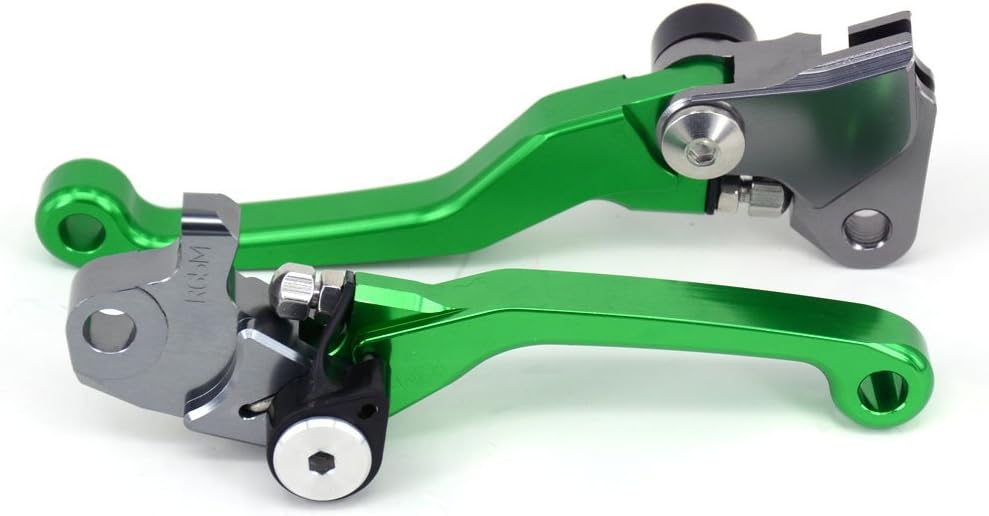 JFG RACING Billet Pivot Foldable Clutch Brake Lever For Kawasaki KX250F