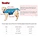 BINGPET Dog Life Jacket with Reflective Stripes - Pet Life Vest for Swimming – Adjustable Dog Saver Life Jacket Large