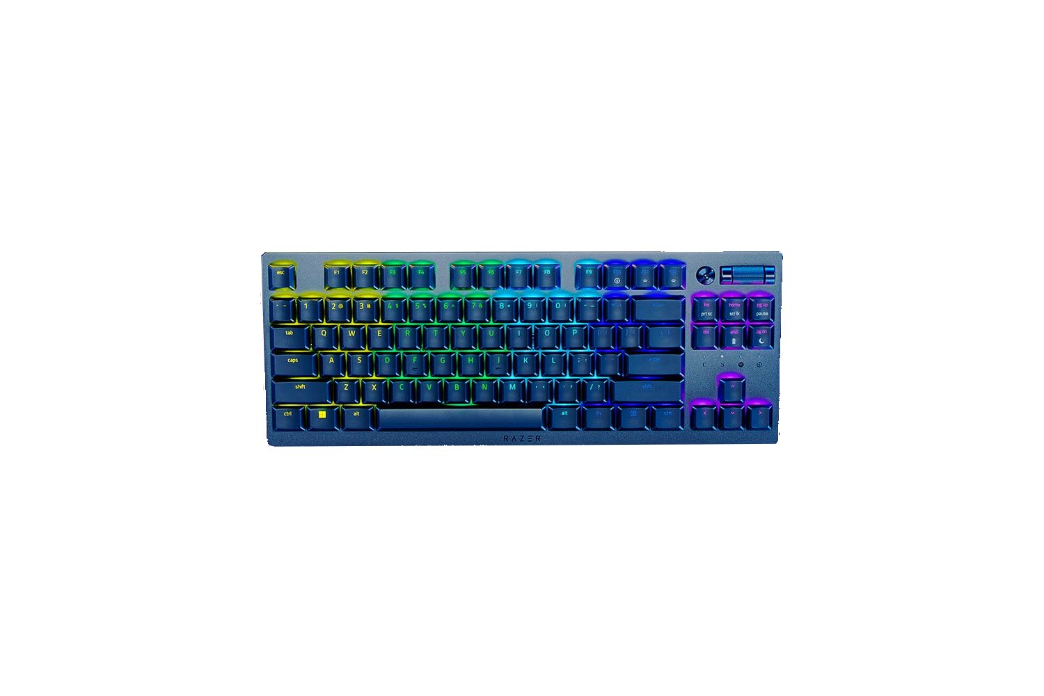Razer DeathStalker V2 Pro Tenkeyless (Red Switch) - Wireless Optical Low Profile Gaming Keyboard (Linear Optical Switches, HyperSpeed Wireless, Bluetooth 5.0) QWERTZ DE Layout | Black
