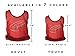 World Sport 12 Pack Adult RED Scrimmage Vests with Carry Bag