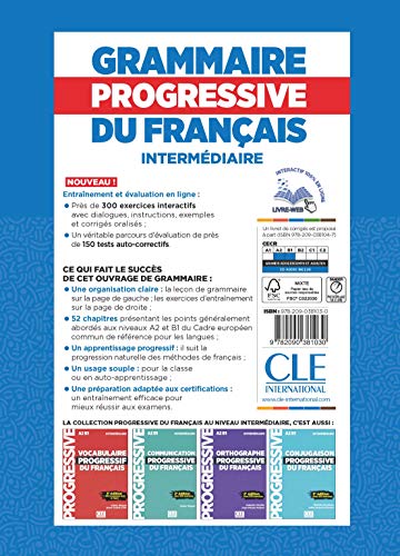 Grammaire progressive du français - Niveau intermédiaire (A2/B1) - Livre + CD + Appli-web - 4ème édition - Image 3