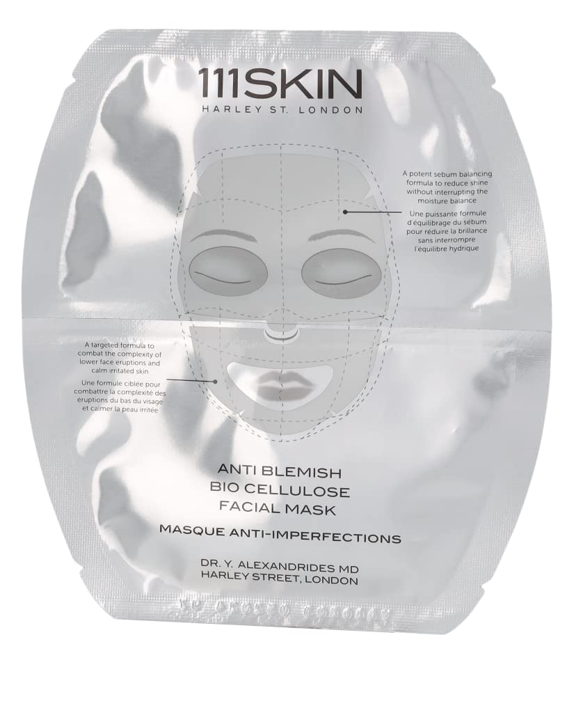 111SKIN Anti Blemish Bio Cellulose Facial Mask - 1 Mask 25ml/ 0.85fl.oz