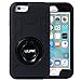 iPhone 6S Plus Case [5.5 inch], ULAK Heavy Duty [Dual Layer] Shockproof Protective Grip Case for Apple iPhone 6 Plus (2014)/6s Plus (2015) with Swivel Belt Clip Holster and Kickstand-[Black]