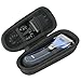 Khanka Hard Travel Case Replacement for 3/5/7/9 5018s 3010 340S-4 3050 390CC-4 380S-4 3040 Electric Foil Shaver Men's Razor, Case Only (Black)