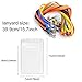 Lanyard with ID Badge Holders Vertical Name Badge Card Holders Bulk 24 Sets for Kids and Adults (Vertical)