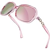 FEISEDY Vintage Square Polarized Sunglasses for Women UV400 Travel Driving Fashion Arcuate Sunglasses B2526