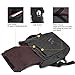 ZEBELLA Canvas 14 inch Laptop Backpack School Bag Bookbags