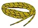 GREATLACES Yellow w/Black Yellow Jacket Kevlar (R) proTOUGH(TM) Boot Shoelaces 2 Pair Pack