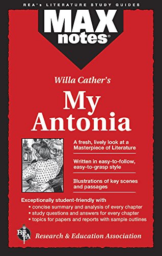 My Antonia (MAXNotes Literature Guides)