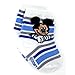 Mickey Mouse Baby 6 pk Socks (0-6M, Mickey Blue Crew)