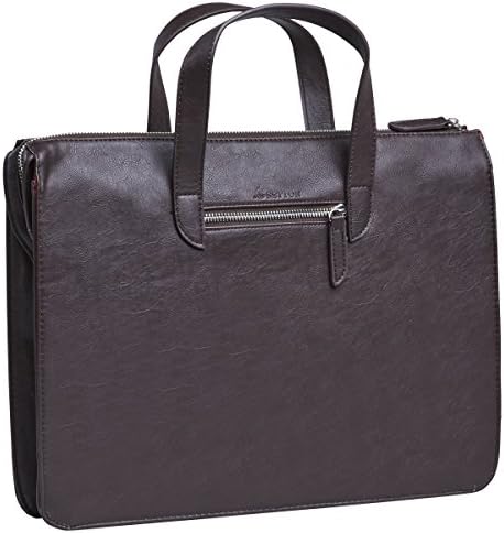 Laptop Bag 13.3 Inch Briefcase - Designer laptop carrying case laptop bags for men, stylish Business Bag travel Computer bags For 13" Laptop, Macbook, Tablet, Notebook bookbag, HP Case - Brown