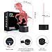 3D Illusion Night Light for Kids Baby Dinosaur 3D Lamp 7 LED Colors Changing Touch Table Desk Lamps Bedroom Decorative Lighting Cool Toys Gifts Birthday Holiday Xmas for Nursery Toddler Friends