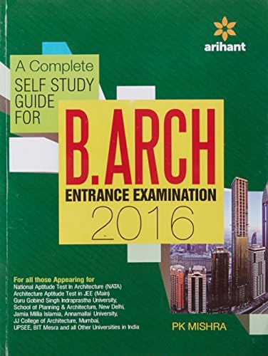 A complete Self Study Guide for B.Arch 2015