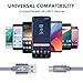 USB Type C Cable,OneKer(2-PACK 3.3FT)USB C Charger Nylon Braided Fast Charging Sync Cord Compatible Samsung Galaxy Note 9 8 S10 S9 S8 Plus,LG V20 G5 G6,Google Pixel 2 xl,Nexus 5X 6P,Nintendo Switch