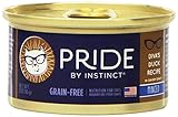 Nature's Variety Pride by Instinct Grain Free Diva's Duck Recipe Minced Canned Cat Food, 3 oz. Cans (Case of 24)