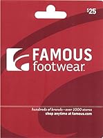 Famous Footwear $25 Gift Card
