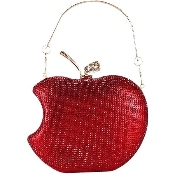 Amazon.com: FABMODE Apple Jewelry Set for Women Rhinestone