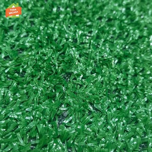 Color Carpet Pasto Sintetico Garden con medida de 5.0x2.0 metros. Altura de 7mm. Color Verde