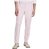 Tommy Hilfiger Mens Modern fit Dress Pants 30/32 Pink Solid Stretch