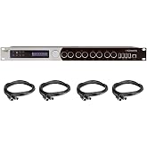 iConnectivity mioXL MIDI Interface with 4x MIDI Cable Male to Male Cable 10' Bundle