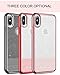 iPhone X Case Glitter , BENTOBEN Protective iPhone 10 Case Hybrid Soft TPU Hard PC Shockproof Phone Case Bling Slim iPhone Cover with Strip for Girls, Women - Rose Gold [Support Wireless Charging]