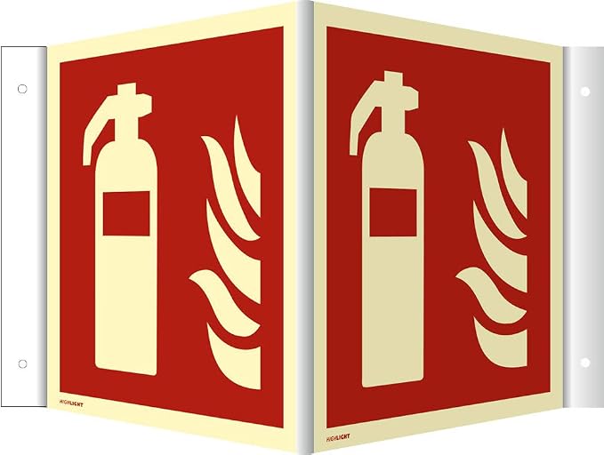 Erste-Hilfe-Schild HIGHLIGHT Nach ASR A1.3 / DIN 7010 – Aus Langleuchtendem PVC, 14,8 X 14,8 Cm, Für Innen & Außen – Made In Germany