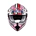 WOW Youth Kids Motocross BMX MX ATV Dirt Bike Helmet Shark Pink